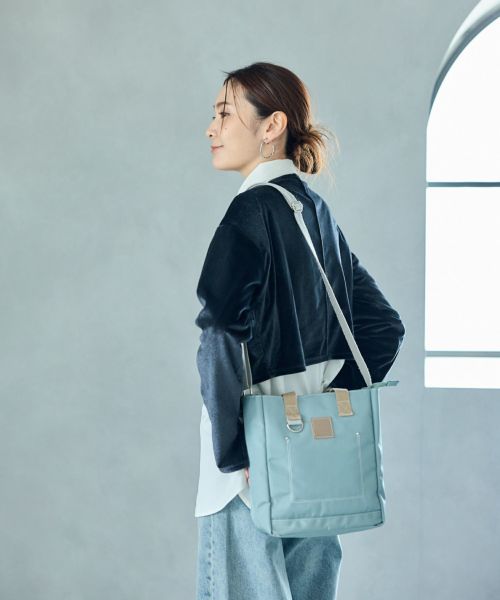 【30%OFF】LINE 2WAY  ミニトート型ショルダーバッグ