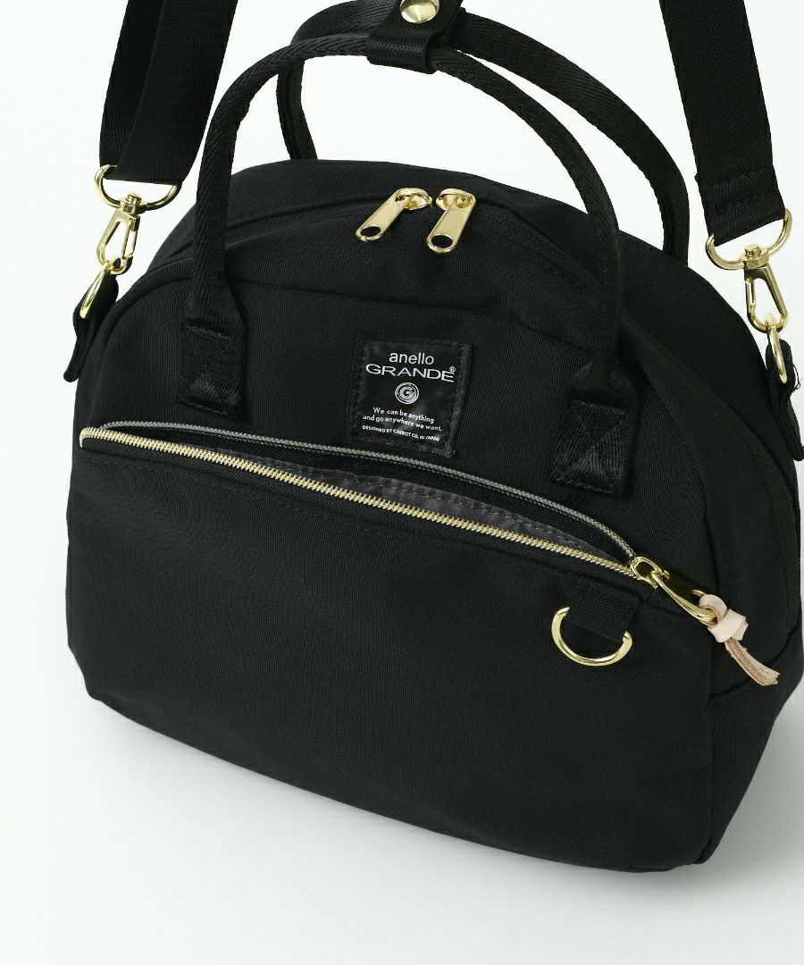 anello GRANDE ボストンバッグ 両面撥水 軽量 10ポケット 2WAY Dかん A5 MART GTM0862