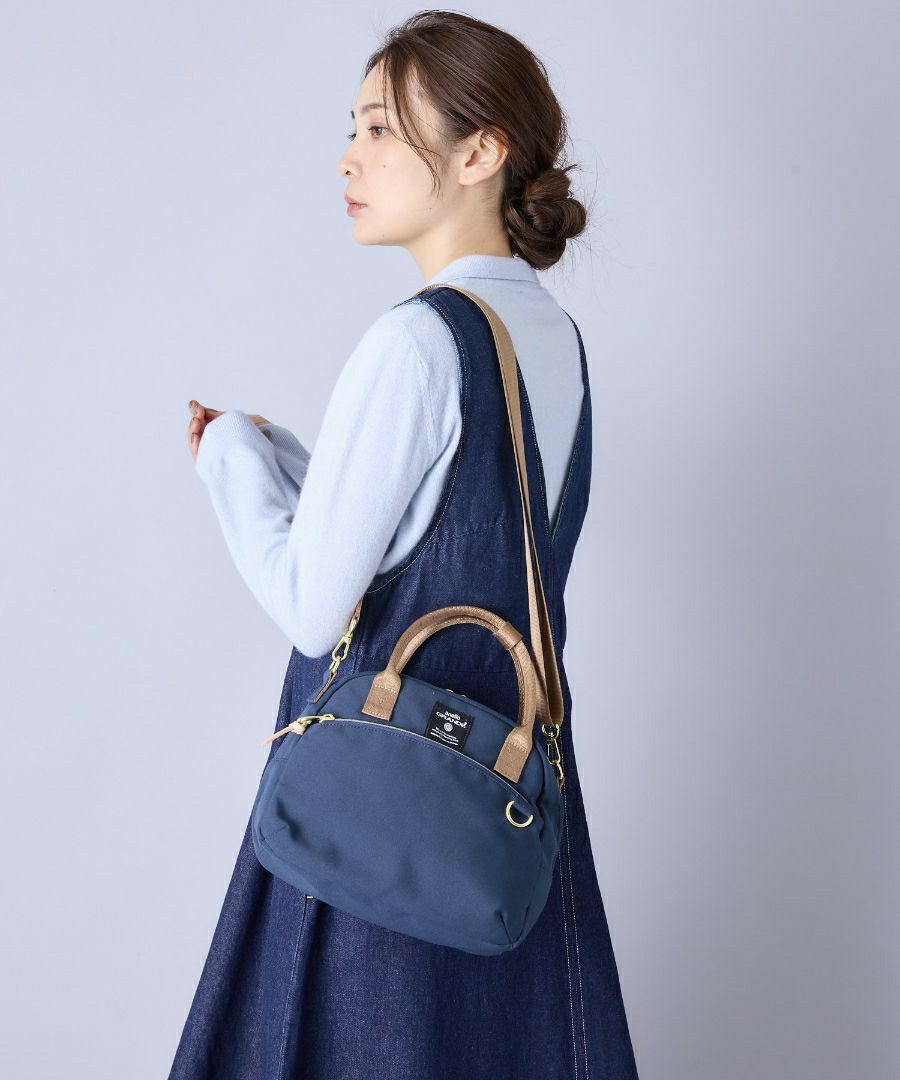 anello GRANDE ボストンバッグ 両面撥水 軽量 10ポケット 2WAY Dかん A5 MART GTM0862
