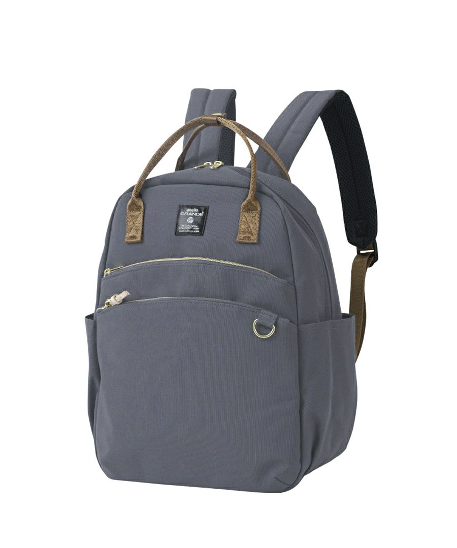 anello GRANDE リュック バックパック 両面撥水 軽量 10ポケット PC収納 キャリーオン Dかん A4 MART GTM0864