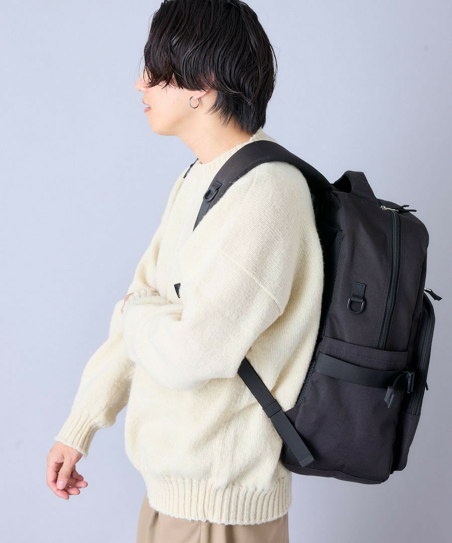 anello GRANDE リュック バックパック 両面撥水 大容量 35L 多機能 10ﾎﾟｹ PC収納 ｷｬﾘｰｵﾝ ﾁｪｽﾄｽﾄﾗｯﾌﾟ Dかん A4 BUDDY GTM0871