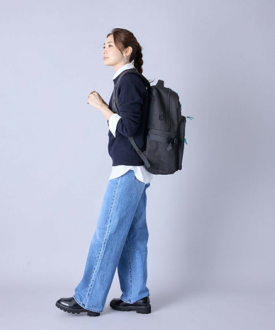 anello GRANDE リュック バックパック 両面撥水 大容量 35L 多機能 10ﾎﾟｹ PC収納 ｷｬﾘｰｵﾝ ﾁｪｽﾄｽﾄﾗｯﾌﾟ Dかん A4 BUDDY GTM0871