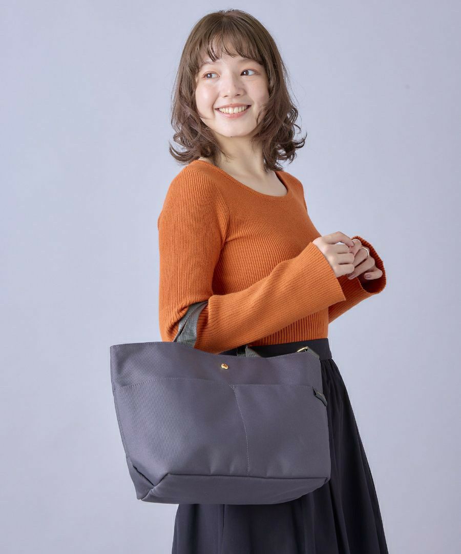 Legato Largo ショルダーバッグ 撥水 両立バッグ ３層構造 5ポケット A5 撥水両立バッグ LT-F3382