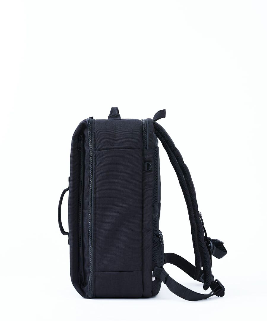 fulcro リュック バックパック 撥水 多ポケット メッシュポケット キャリーオン 0 ESSENCE fma-0004