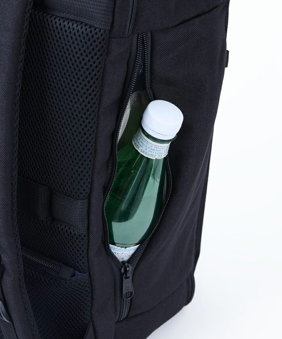 fulcro リュック バックパック 撥水 多ポケット メッシュポケット キャリーオン 0 ESSENCE fma-0004