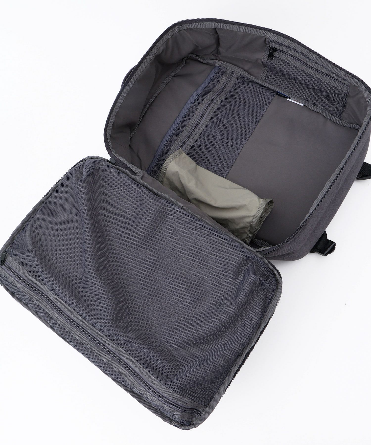 fulcro リュック バックパック 撥水 多ポケット メッシュポケット キャリーオン 0 ESSENCE fma-0004