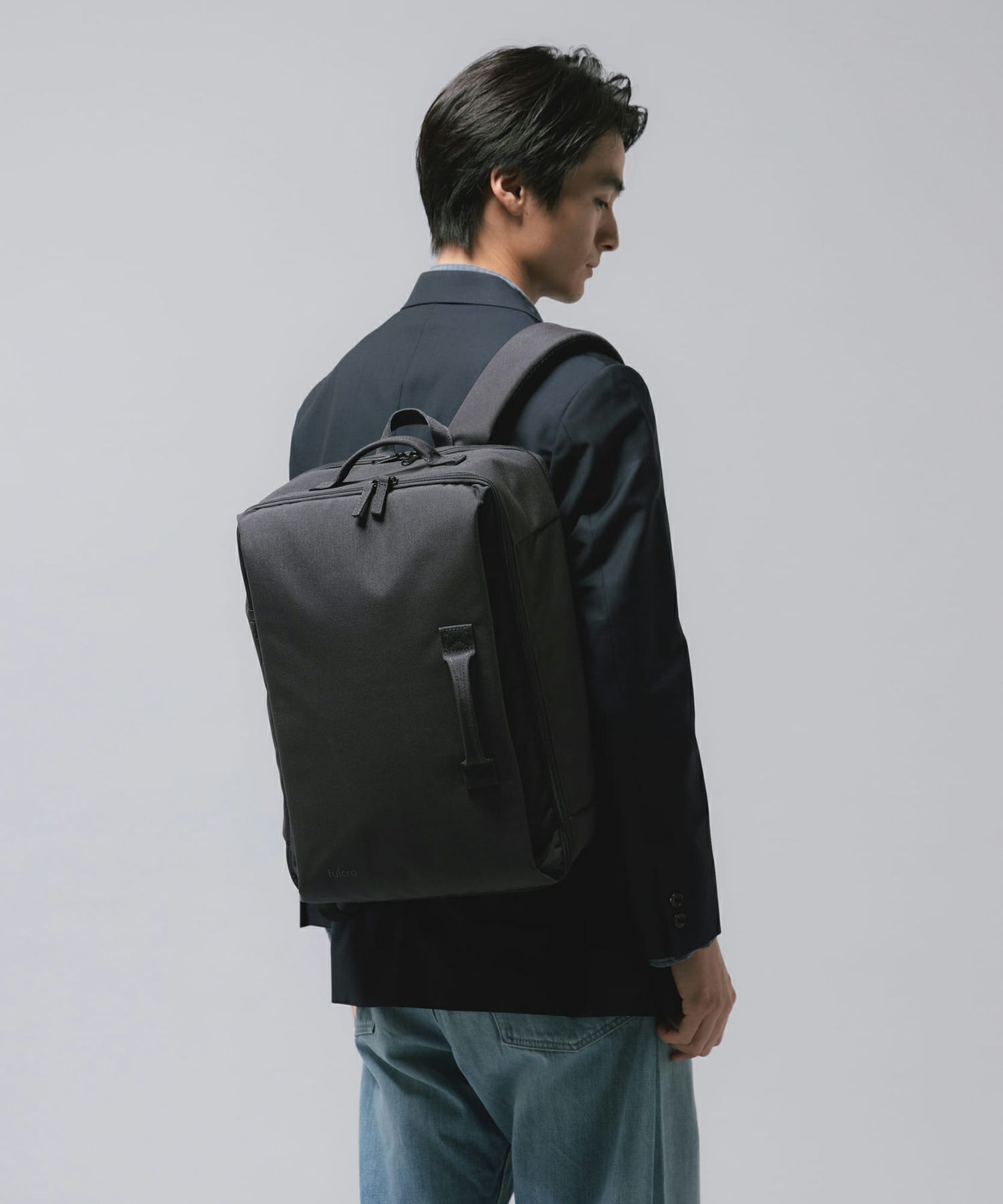 fulcro リュック バックパック 撥水 多ポケット メッシュポケット キャリーオン 0 ESSENCE fma-0004