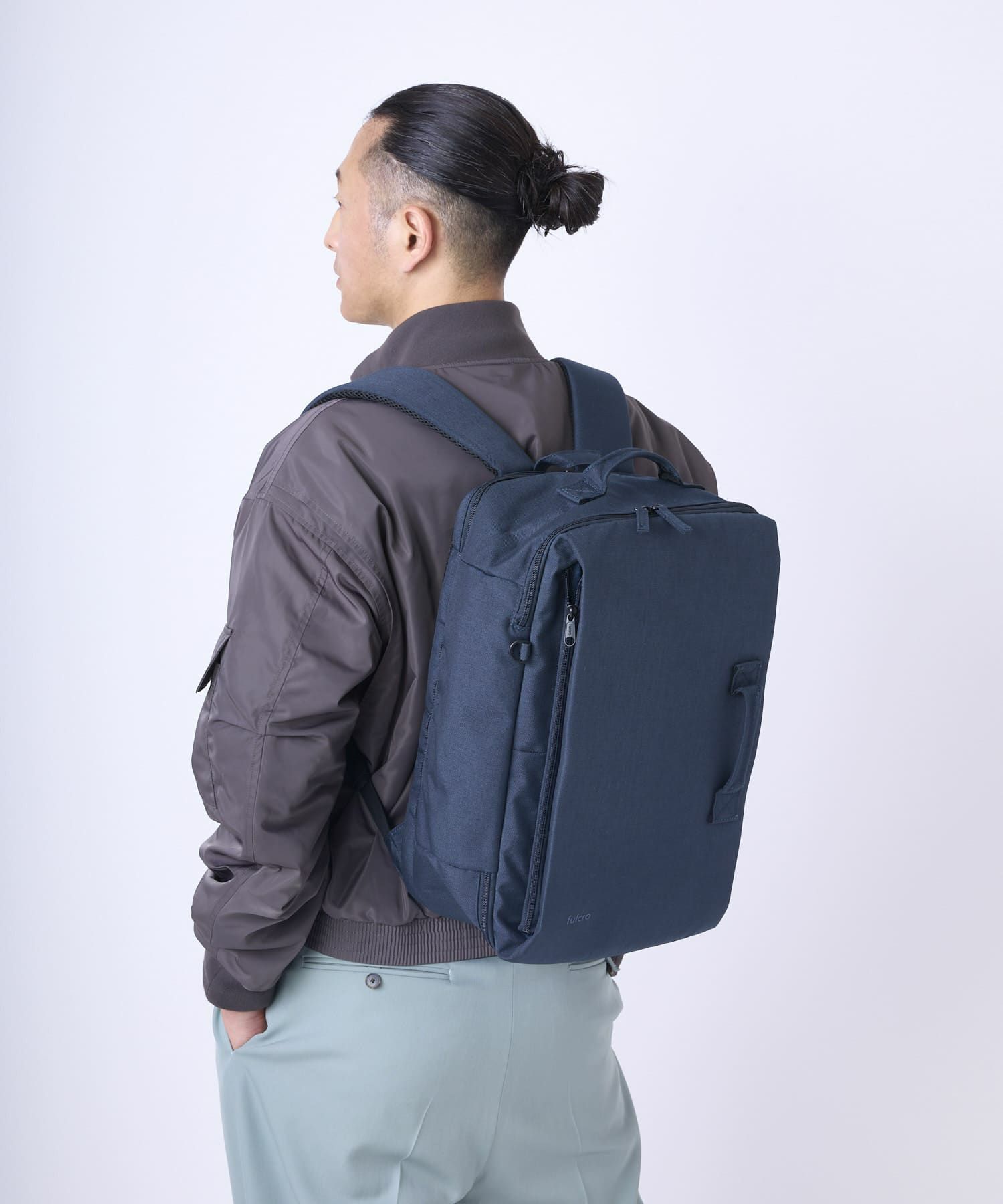 fulcro リュック バックパック 撥水 多ポケット メッシュポケット キャリーオン 0 ESSENCE fma-0004