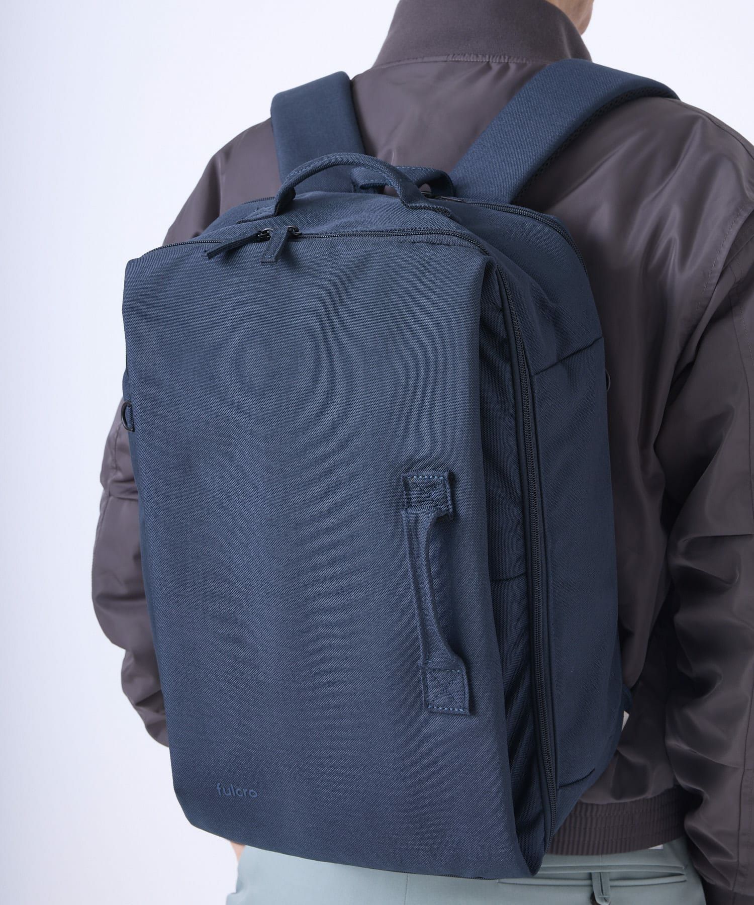 fulcro リュック バックパック 撥水 多ポケット メッシュポケット キャリーオン 0 ESSENCE fma-0004