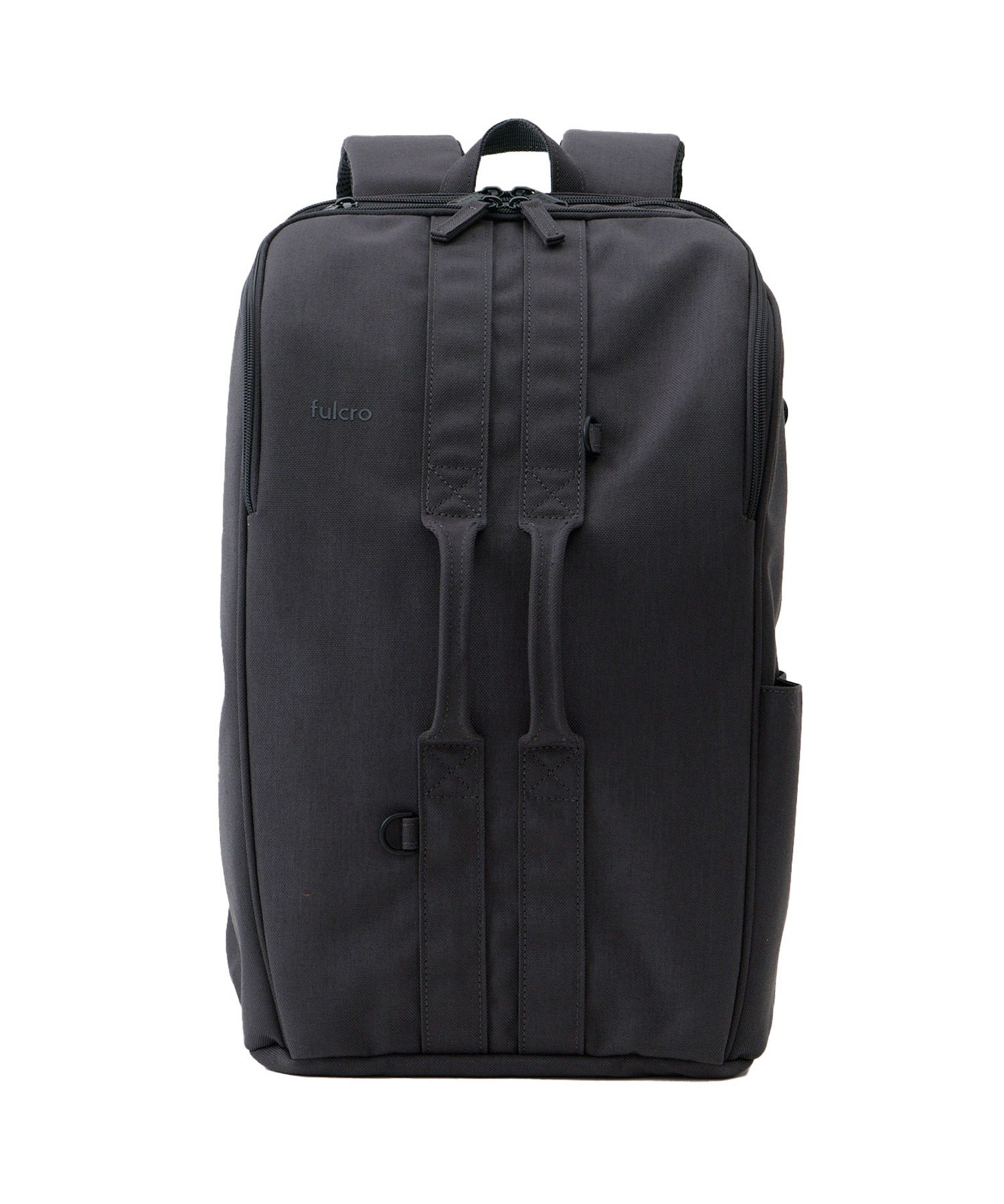 fulcro リュック バックパック 撥水 正面ダブルハンドル 多ポケット メッシュポケット キャリーオン A4 ESSENCE fma-0006