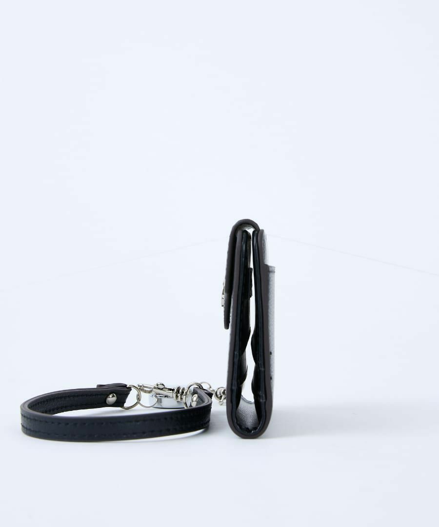 Legato Largo パスケース リール付き コンパクト 0 うすいサイフ　フラップ LJ-F3441