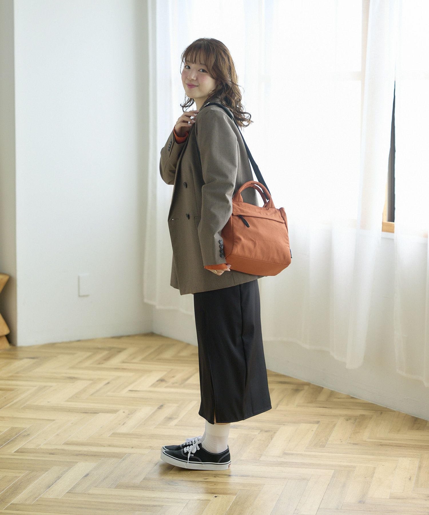 Legato Largo ショルダーバッグ ナチュらくバッグ 撥水 2WAY 5ポケット A5 ナチュらくバッグ LH-F3452