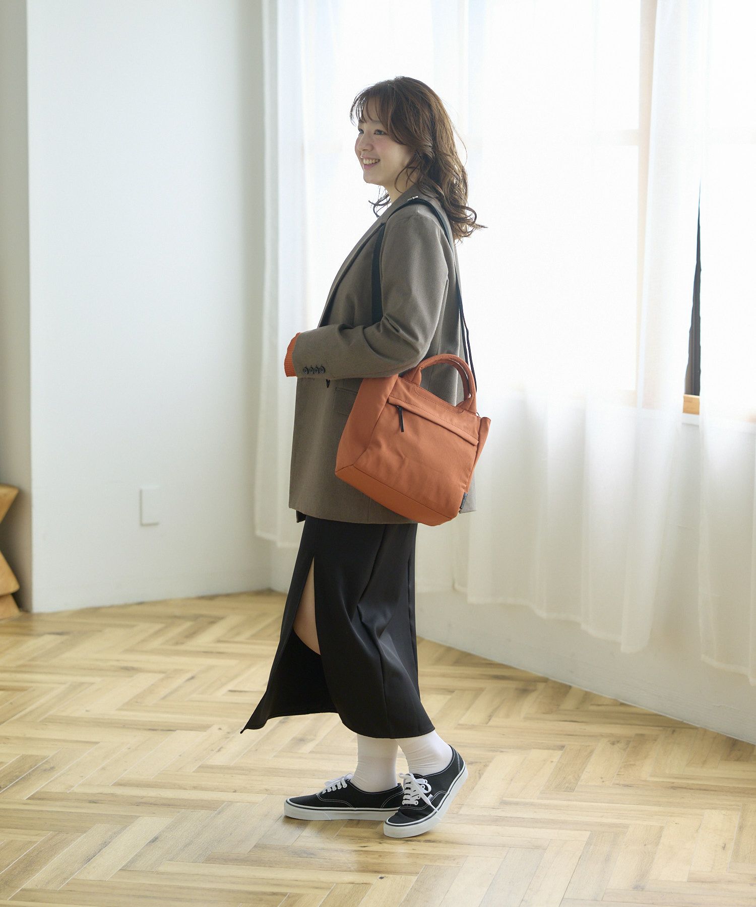 Legato Largo ショルダーバッグ ナチュらくバッグ 撥水 2WAY 5ポケット A5 ナチュらくバッグ LH-F3452
