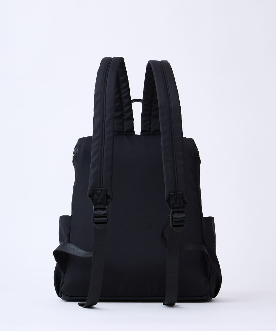 Legato Largo リュック バックパック 撥水 自立 軽量 合皮使い合わせ A5 グロッシーコンビ LI-E1595