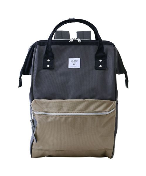 大容量】口金リュック (L)配色カラー/CROSS BOTTLE | リュック・バック