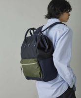 ☆n.k.d☆　楕円底リュック（L） BACKPACK LARGE SIZE 口金リュック Lサイズ CROSS BOTTLE