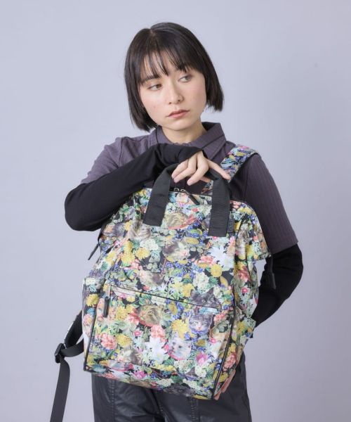 ボタニカルキャット 口金 リュック (R)