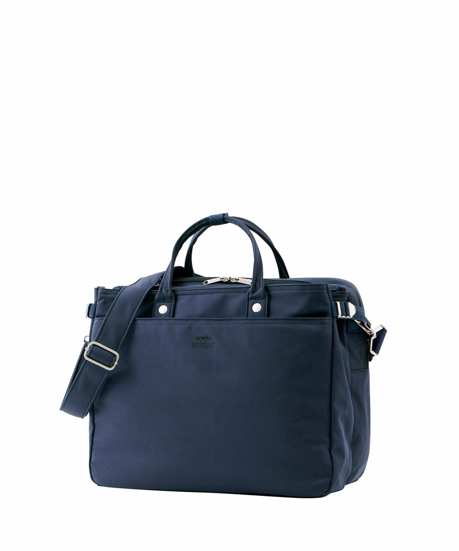 anello ショルダーバッグ 両面撥水 2WAY ２層 10ポケット A4 ALL IN ATH3692