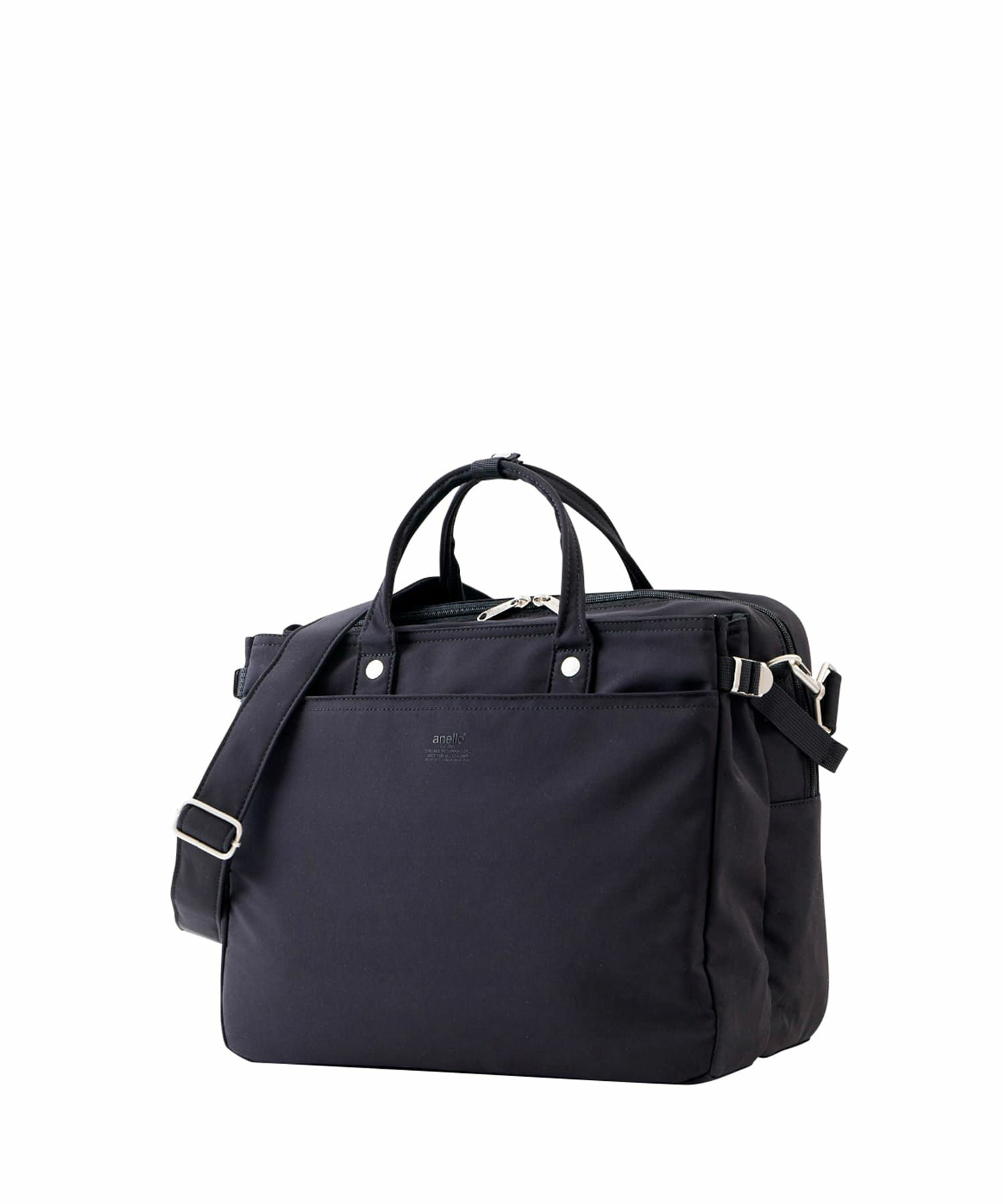 anello ショルダーバッグ 両面撥水 2WAY ２層 10ポケット A4 ALL IN ATH3692