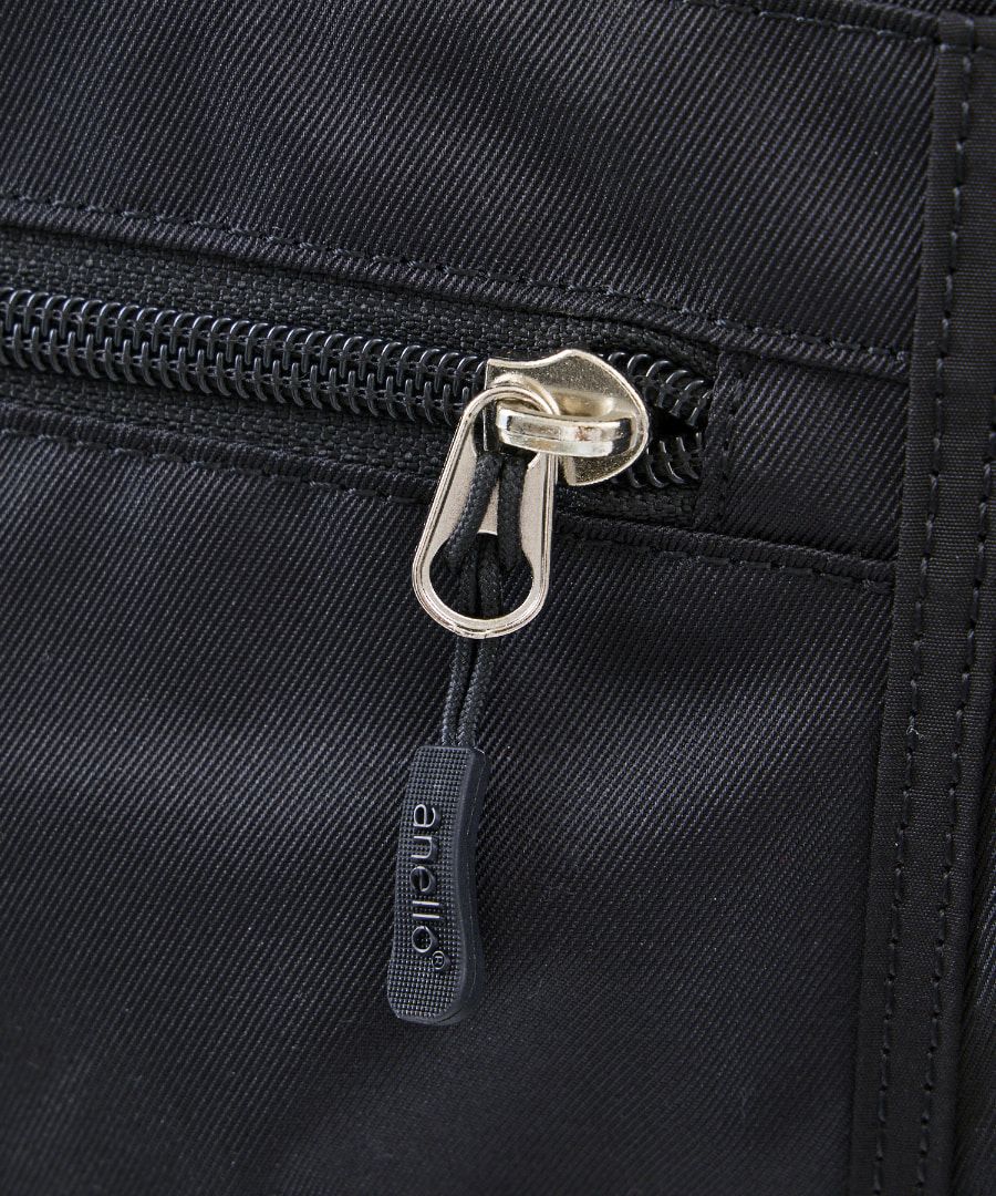 anello ボストンバッグ 両面撥水 軽量 大容量 37L 多機能 10ﾎﾟｹ 2W ｷｬﾘｰｵﾝ ﾎﾞﾄﾙﾎﾟｹ ｼｭｰｽﾞﾎﾟｹ A3 CARRY ATM0951