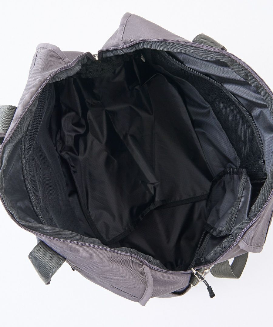 anello ボストンバッグ 両面撥水 軽量 大容量 37L 多機能 10ﾎﾟｹ 2W ｷｬﾘｰｵﾝ ﾎﾞﾄﾙﾎﾟｹ ｼｭｰｽﾞﾎﾟｹ A3 CARRY ATM0951
