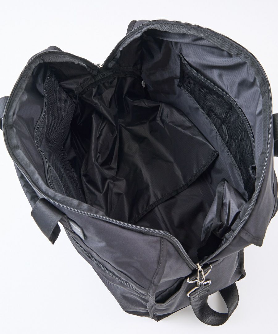 anello ボストンバッグ 両面撥水 軽量 大容量 30L 多機能 10ﾎﾟｹ 2W ｷｬﾘｰｵﾝ ﾎﾞﾄﾙﾎﾟｹ ｼｭｰｽﾞﾎﾟｹ A4 CARRY ATM0952