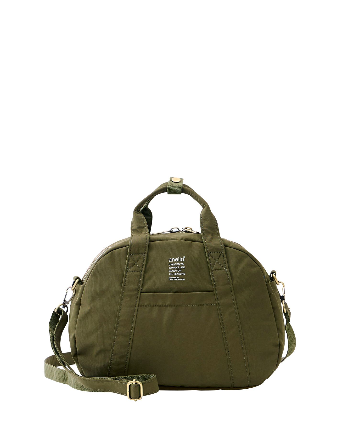 anello ボストンバッグ 両面撥水 軽量 2WAY A5 PARADE ATM0963