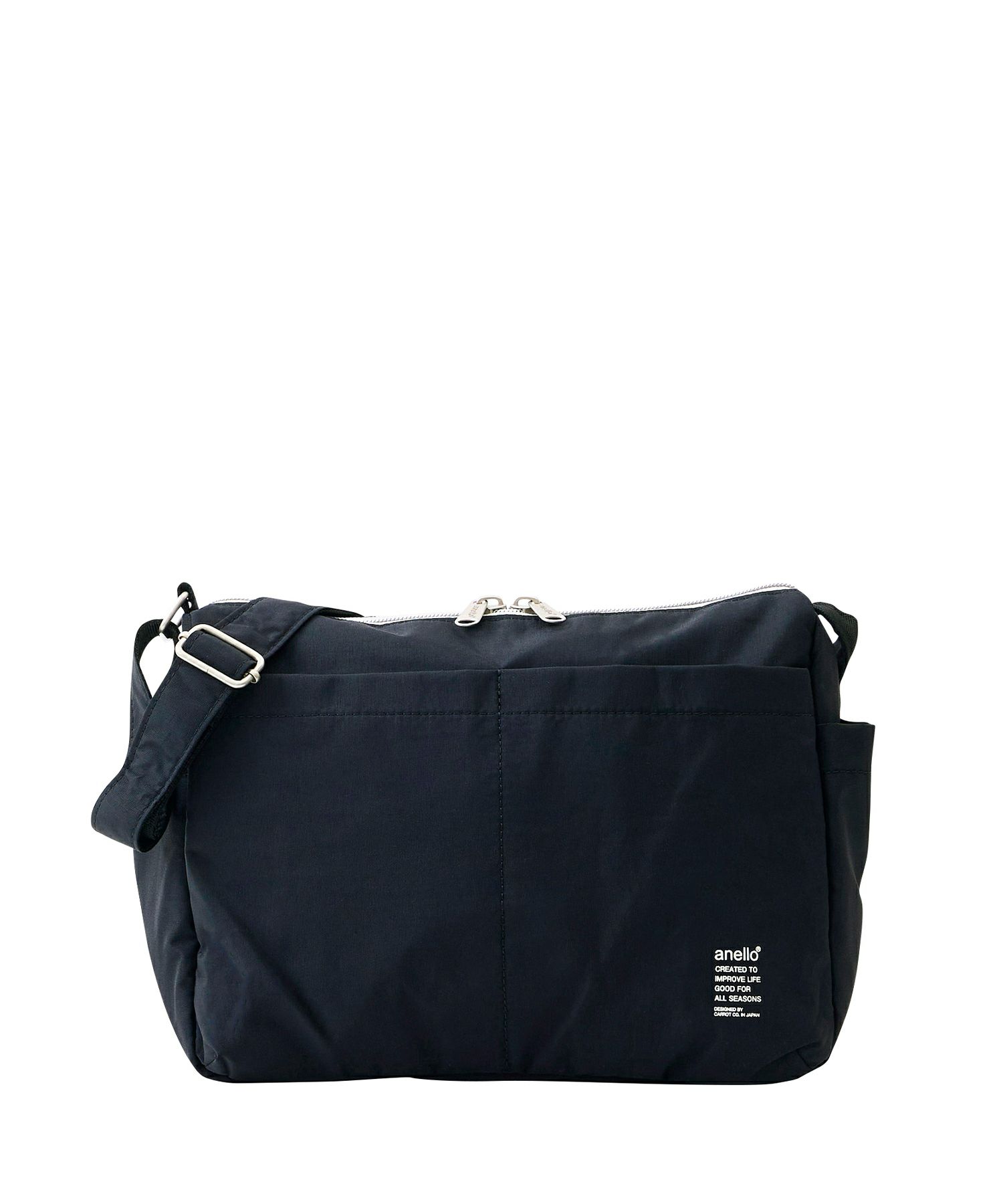 anello ショルダーバッグ 両面撥水 軽量 10ポケット A5 PARADE ATM0964