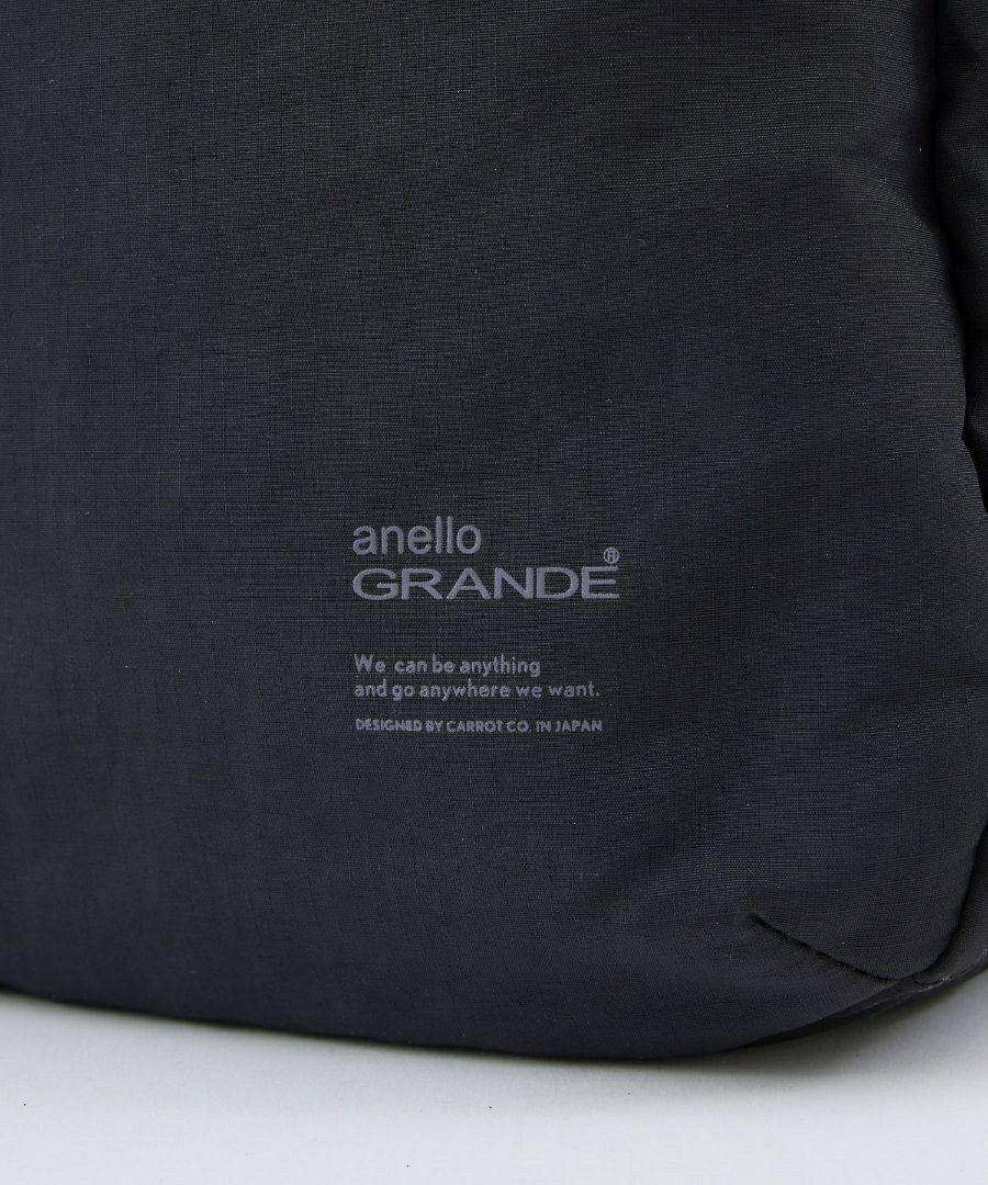 anello GRANDE リュック バックパック 両面撥水 軽量 10ポケット 21L PC収納 キャリーオン セキュリティポ A4 SABLE GTM0971