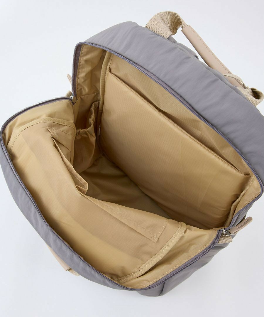 anello GRANDE リュック バックパック 両面撥水 軽量 10ポケット 21L PC収納 キャリーオン セキュリティポ A4 SABLE GTM0971