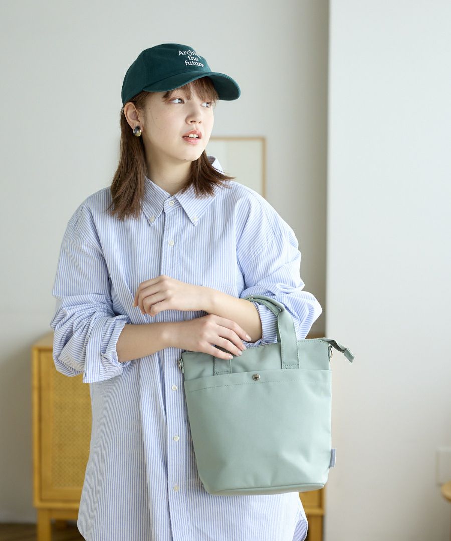 Legato Largo ショルダーバッグ 両面撥水 本体保冷 軽量 2WAY A5 おさんぽBAG LH-D1442