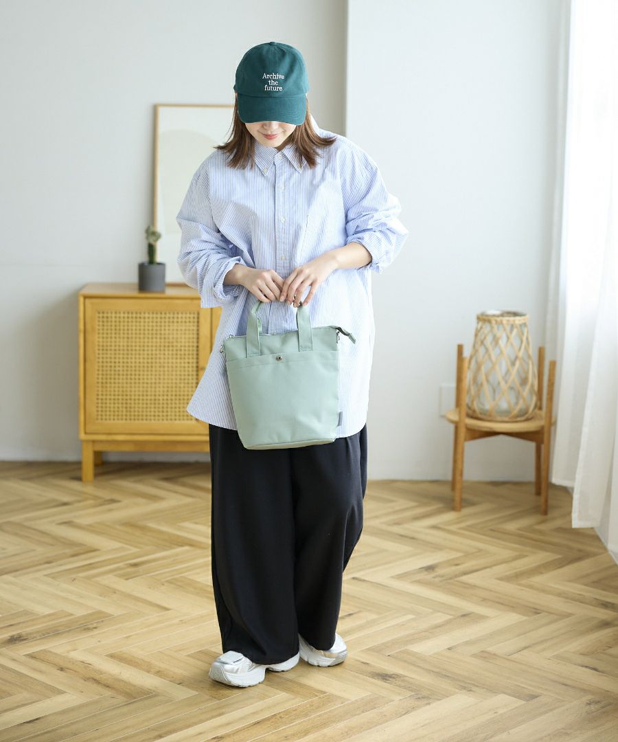 Legato Largo ショルダーバッグ 両面撥水 本体保冷 軽量 2WAY A5 おさんぽBAG LH-D1442