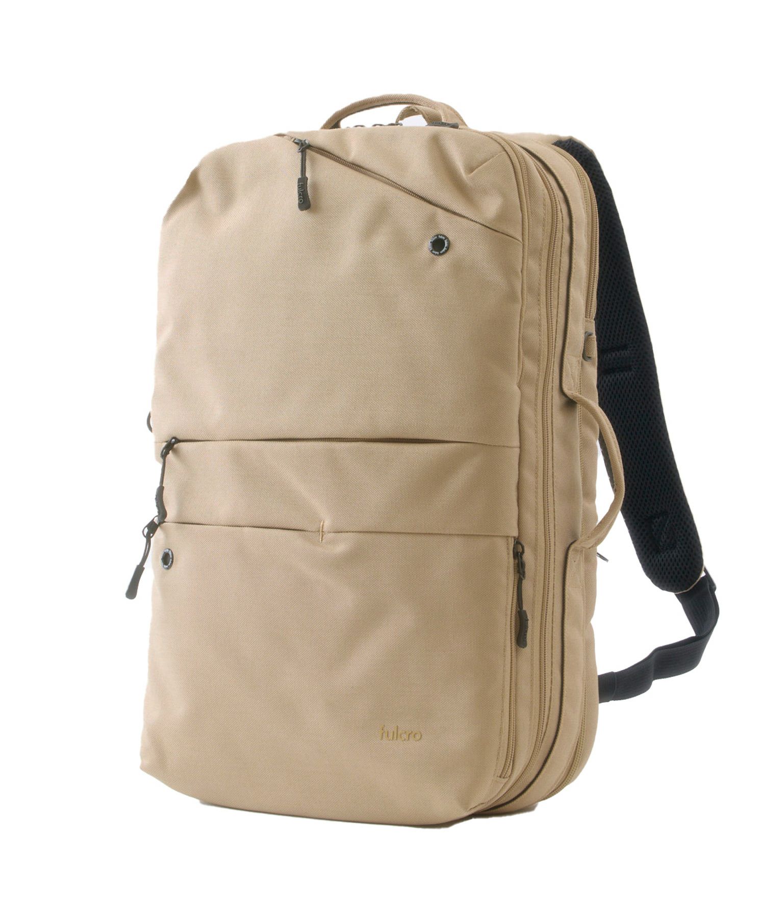 fulcro リュック バックパック 撥水 2WAY 多収納 キャリーオン 拡張 大容量 A4 Explorer fma-0017