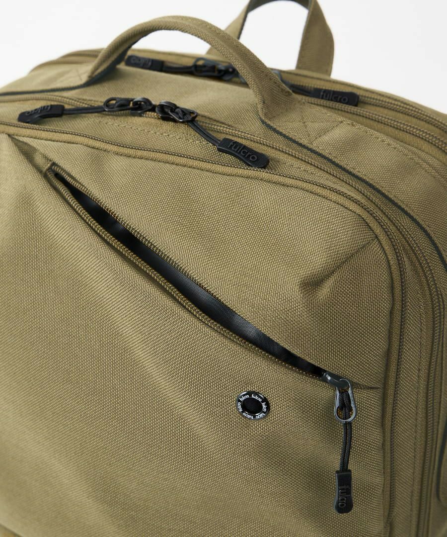 fulcro リュック バックパック 撥水 2WAY 多収納 キャリーオン 拡張 大容量 A4 Explorer fma-0017