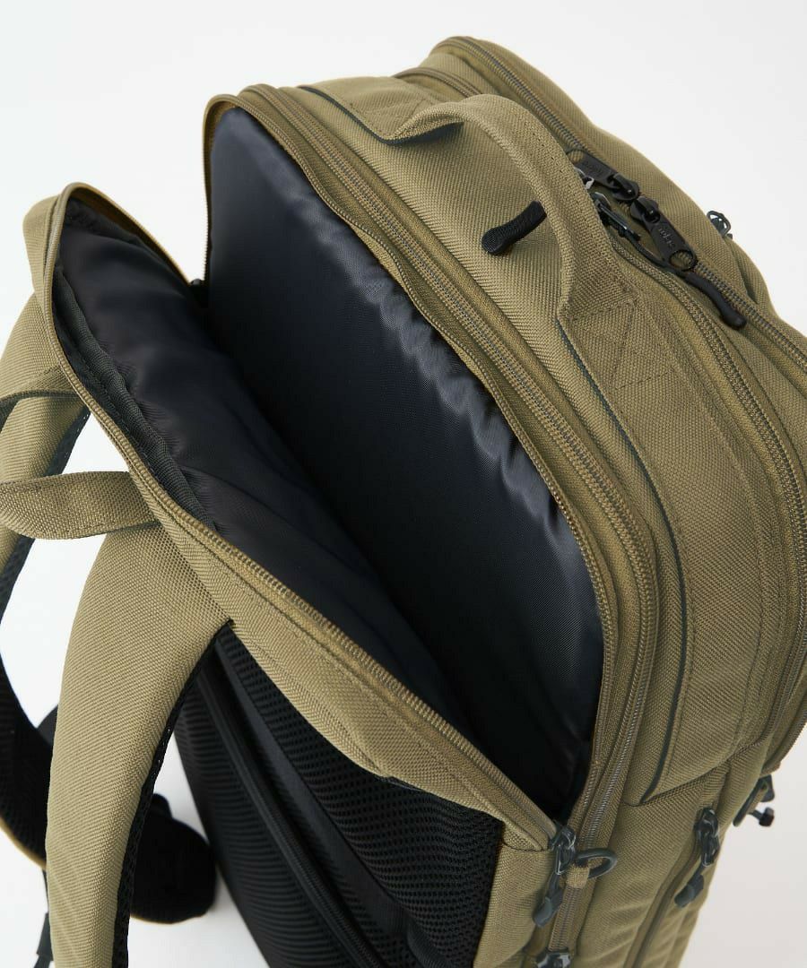 fulcro リュック バックパック 撥水 2WAY 多収納 キャリーオン 拡張 大容量 A4 Explorer fma-0017