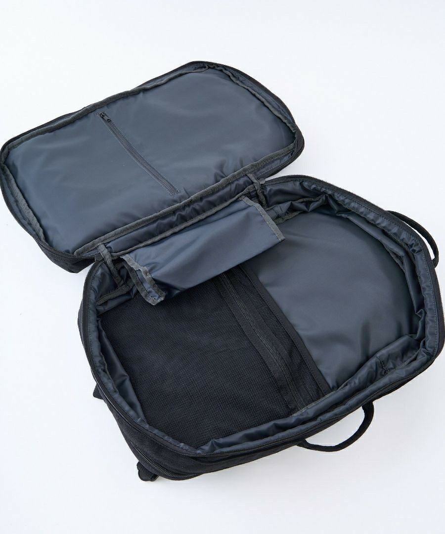fulcro リュック バックパック 撥水 2WAY 多収納 キャリーオン 拡張 大容量 A4 Explorer fma-0017