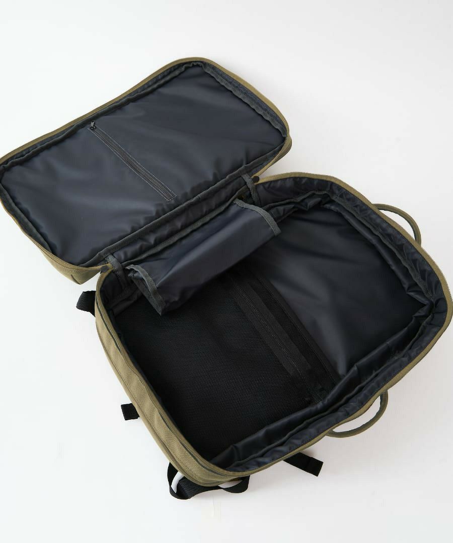fulcro リュック バックパック 撥水 2WAY 多収納 キャリーオン 拡張 大容量 A4 Explorer fma-0017
