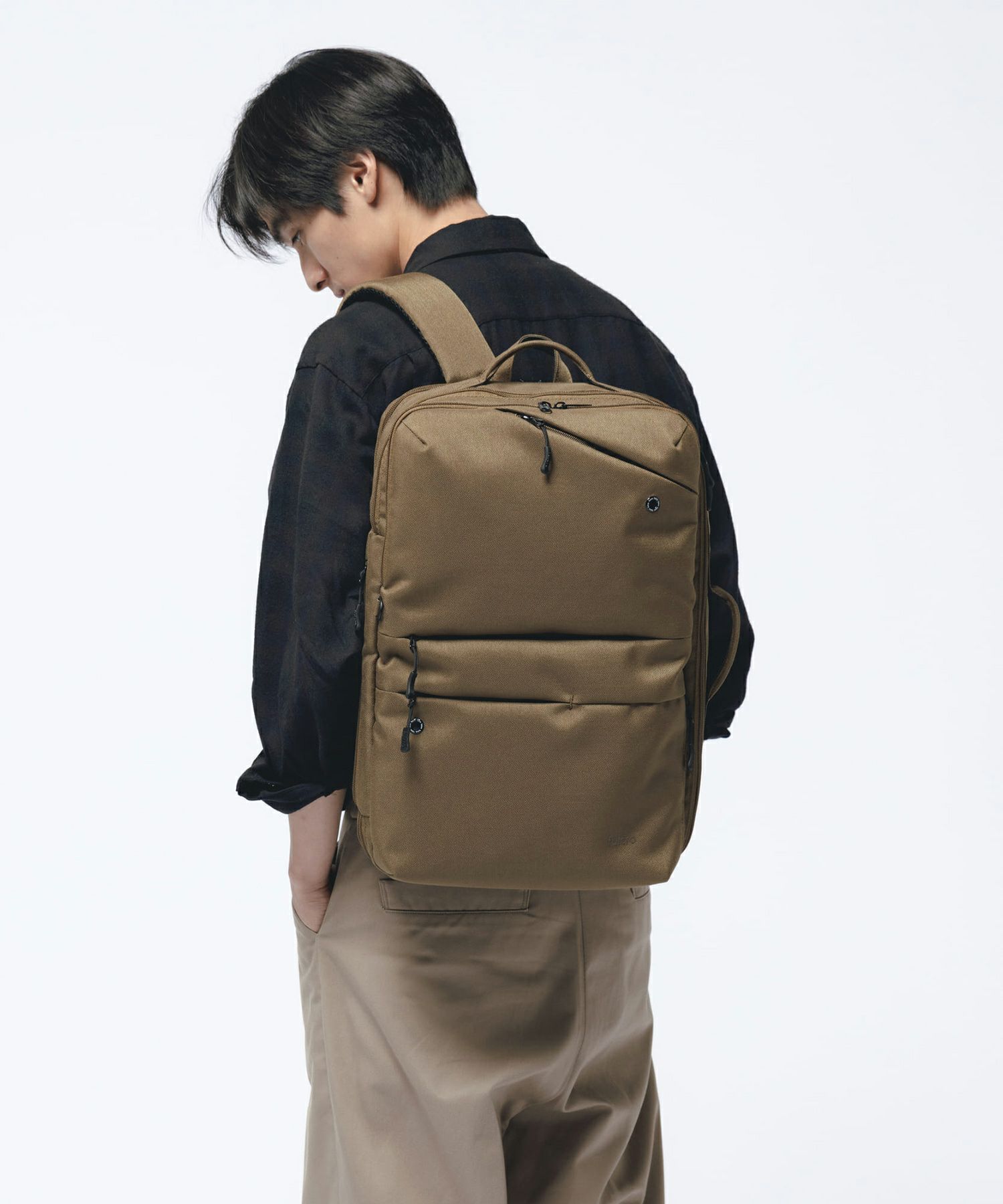 ulcro リュック バックパック 撥水 2WAY 多収納 キャリーオン 拡張 大容量 A4 Explorer fma-0017
