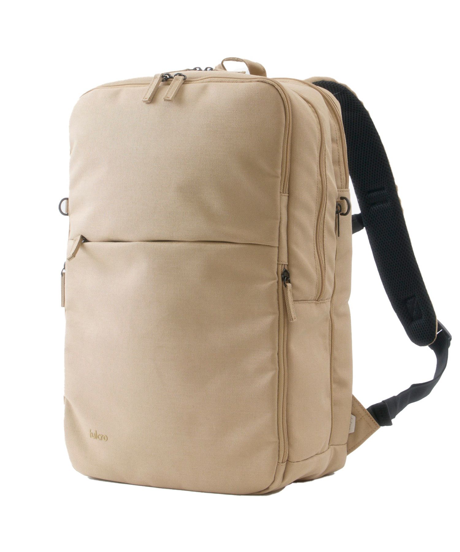 fulcro リュック バックパック 撥水 2WAY 多収納 キャリーオン ダブルPC収納対応 A4 Co-work fma-0035