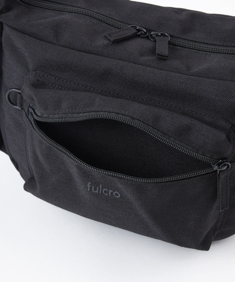 fulcro ショルダーバッグ 撥水 広い開口部 ドローストリングポケット A5 City fma-0023