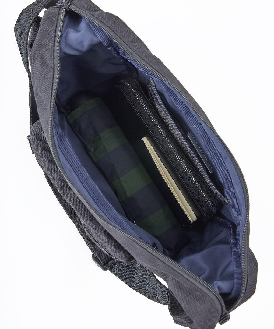 fulcro ショルダーバッグ 撥水 広い開口部 ドローストリングポケット A5 City fma-0023
