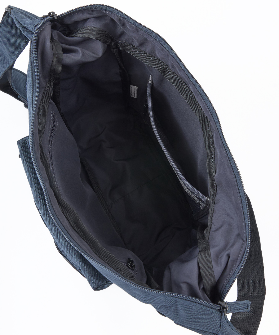 fulcro ショルダーバッグ 撥水 広い開口部 ドローストリングポケット A5 City fma-0023