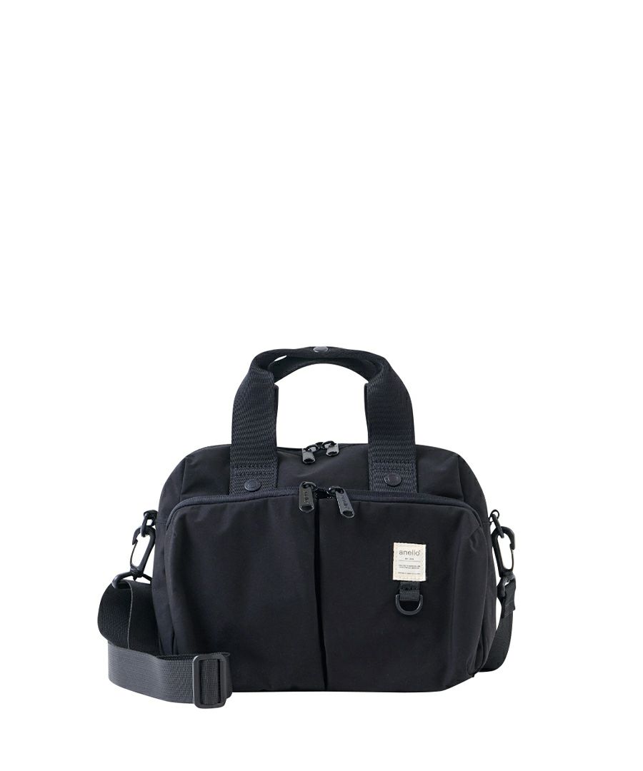 anello ボストンバッグ 両面撥水 軽量 2WAY 10ポケット A5 NEW STANDARD AGB5001