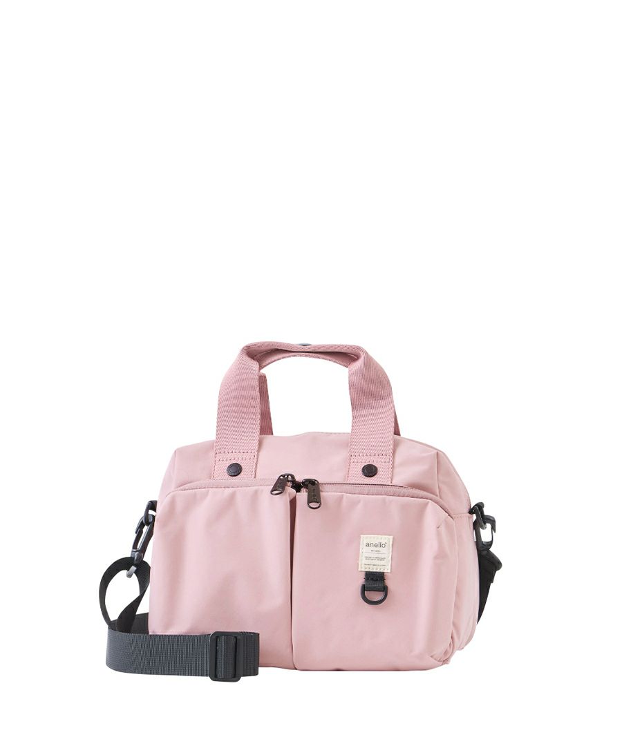 anello ボストンバッグ 両面撥水 軽量 2WAY 10ポケット A5 NEW STANDARD AGB5001