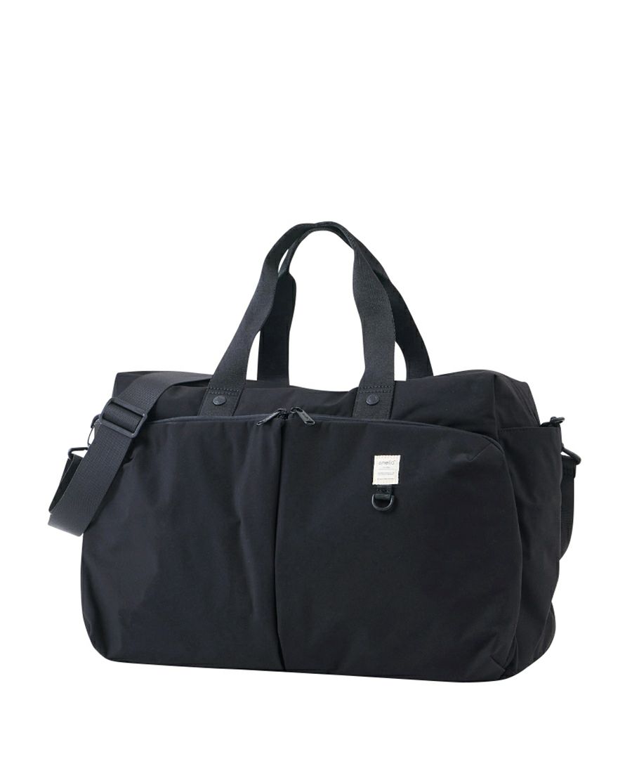 anello ボストンバッグ 両面撥水 軽量 2WAY 11ポケット 30L キャリーオン A3 NEW STANDARD AGB5002