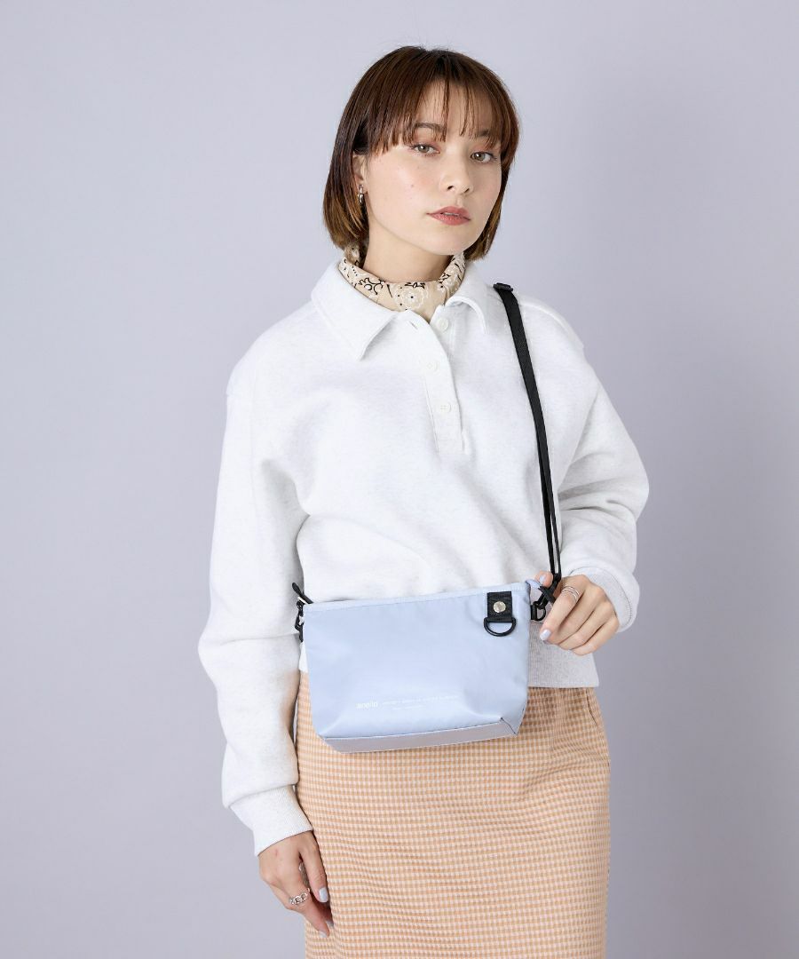 anello ショルダーバッグ 耐水生地 硬すぎない素材でデイリー使いにぴったり mini DANIELLE AIN1301