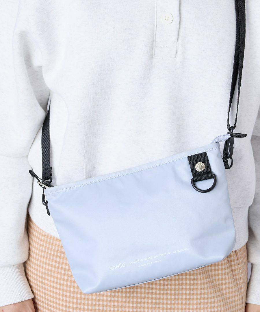 anello ショルダーバッグ 耐水生地 硬すぎない素材でデイリー使いにぴったり mini DANIELLE AIN1301