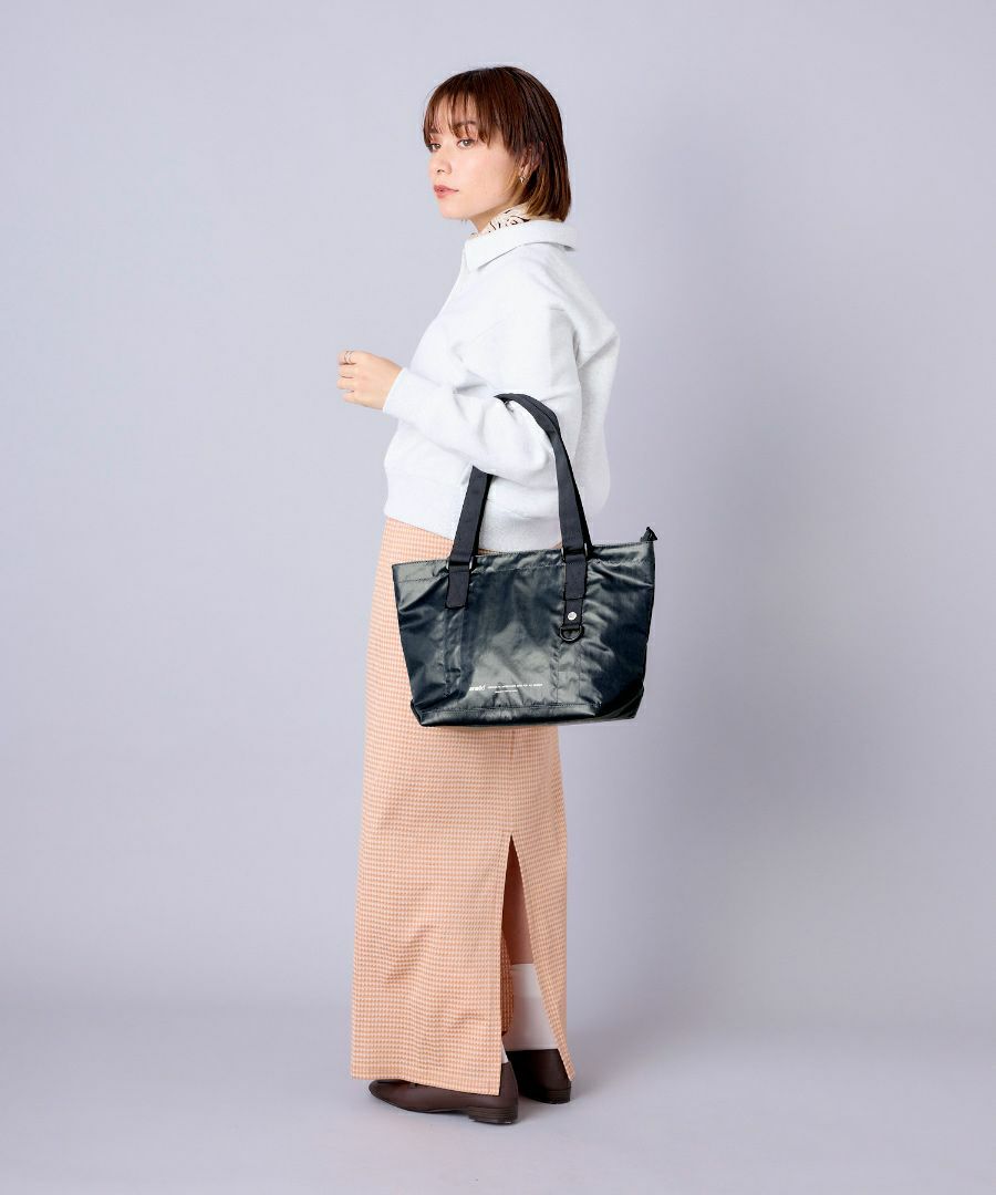 anello トートバッグ 耐水生地 硬すぎない素材でデイリー使いにぴったり A4 DANIELLE AIN1305