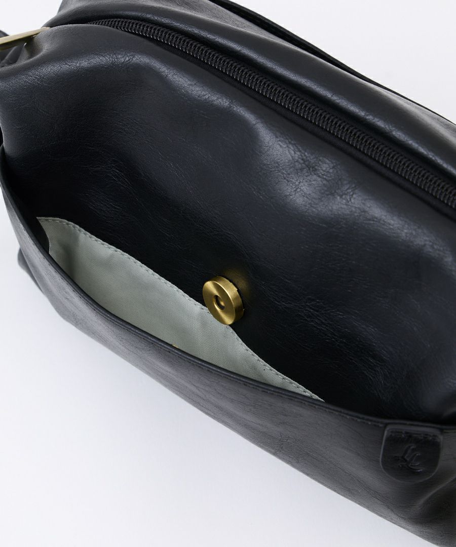 Legato Largo ショルダーバッグ 5ポケット 長財布と600mlボトルが同時収納 ヴィンテージ 自立 mini ナチュラルヴィンテージ LG-V0421