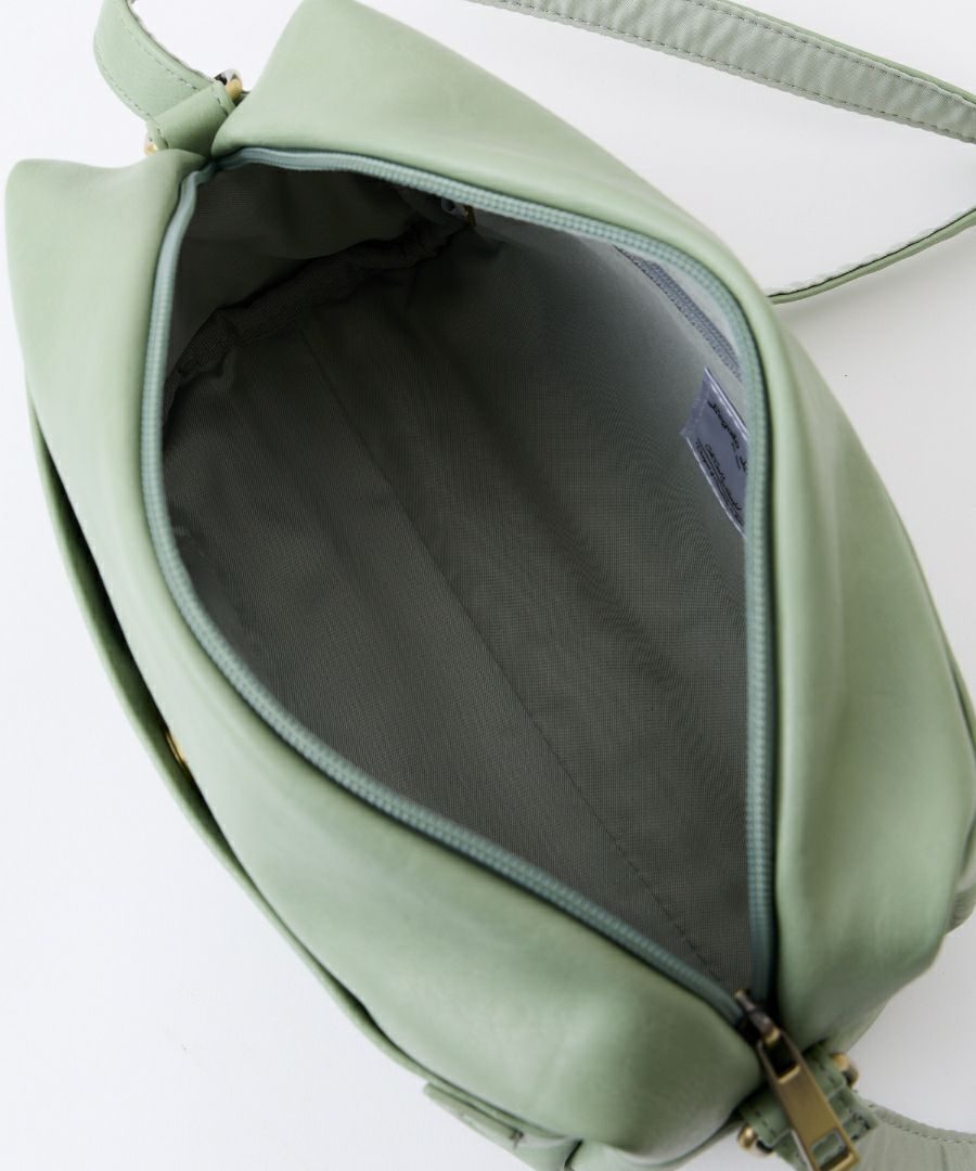 Legato Largo ショルダーバッグ 5ポケット 長財布と600mlボトルが同時収納 ヴィンテージ 自立 mini ナチュラルヴィンテージ LG-V0421